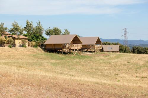 Příroda nedaleko luxury tent