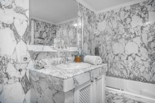 Ett badrum på GranTauro Casa