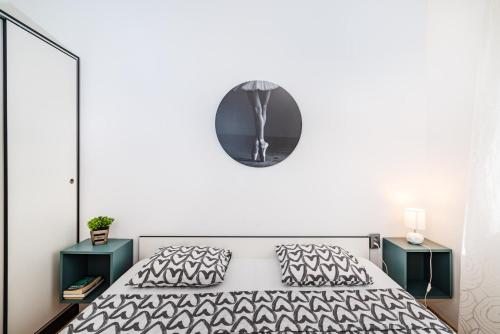 Posteľ alebo postele v izbe v ubytovaní Apartment Helena Rovanjska