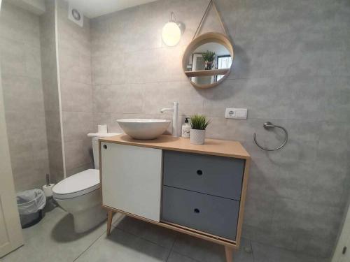 Kúpeľňa v ubytovaní ISG Apartments Feria 106