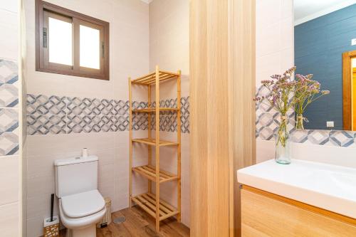 Bilik mandi di Casa La Loma de Arenas