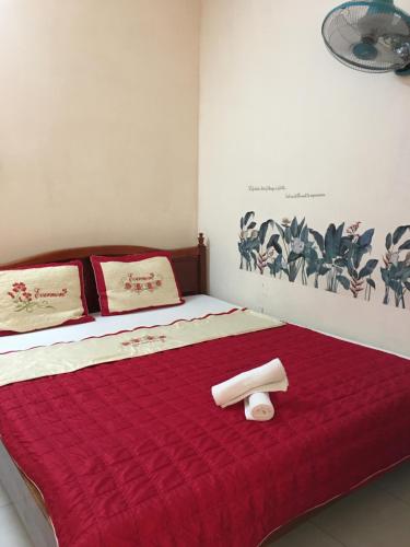 Cama o camas de una habitación en Quang Diep Motel