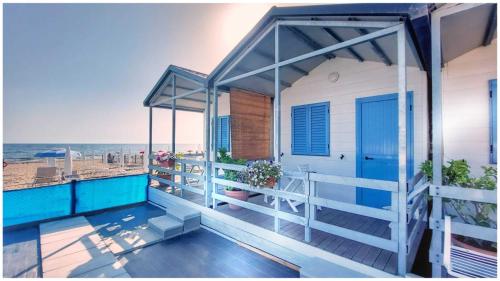 Μπαλκόνι ή βεράντα στο Residence Stabilimento Roma