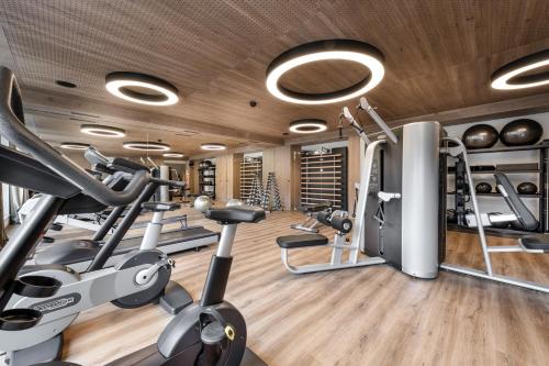 Gimnasio o instalaciones de fitness de Hotel Bismarck
