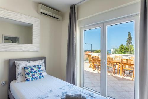 Posteľ alebo postele v izbe v ubytovaní Hostel Villa Skansi
