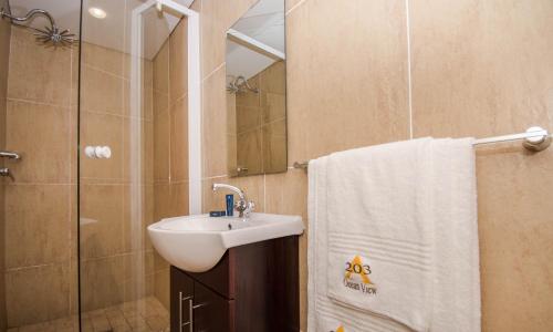 Koupelna v ubytování Ocean View Luxury Self-Catering
