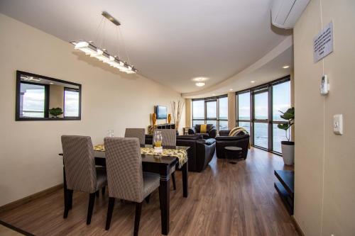 Posezení v ubytování Ocean View Luxury Self-Catering