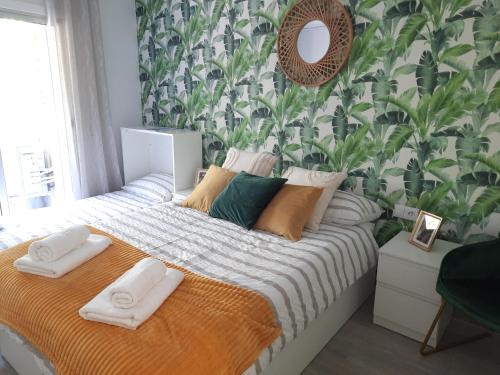 Posteľ alebo postele v izbe v ubytovaní BSB - Dream Holidays Apartment Salou
