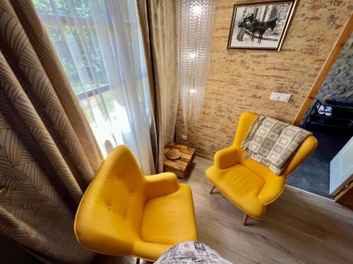 Χώρος καθιστικού στο Residence La Borde