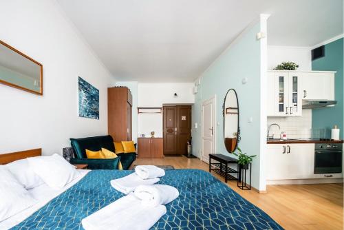 Posteľ alebo postele v izbe v ubytovaní Luxury in the Heart of the Old Town