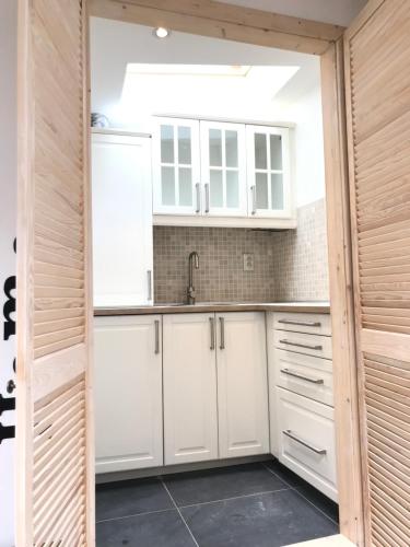 Кухня или мини-кухня в Boutique apartments
