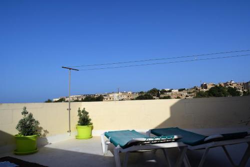 Un balcón o terraza de Gmiel in-Natura B&B