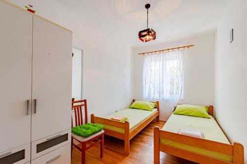Posteľ alebo postele v izbe v ubytovaní A1-apartment 50m from the beach with the sea view