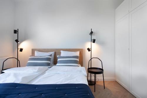 Llit o llits en una habitació de Elite Apartments Letnica Superior