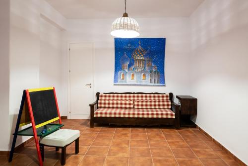 Гостиная зона в Villa Salamina