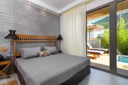 Postel nebo postele na pokoji v ubytování Soho Exclusive Suites