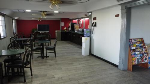 En restaurant eller et andet spisested på Super 8 by Wyndham Kingsville