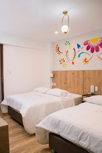Platero Hotelにあるベッド