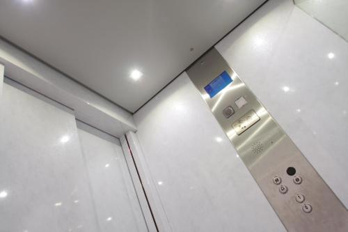 Koupelna v ubytování Hotel Venere