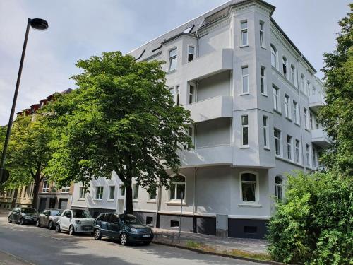Το κτήριο όπου στεγάζεται  το διαμέρισμα