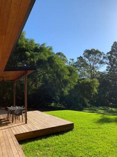 Zahrada ubytování The Brook View Byron Bay