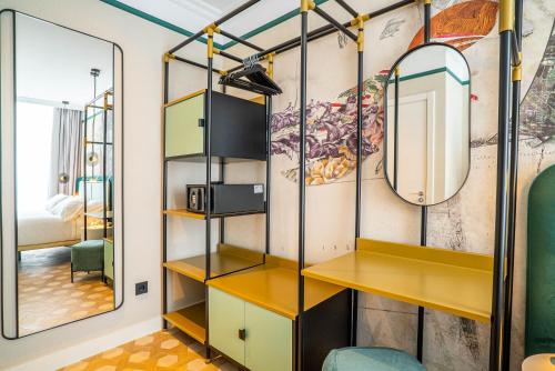 Koupelna v ubytování SmartRental Collection Gran Vía Capital