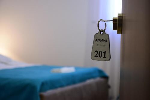 Wellness&Spa Hotel Astoryaにあるベッド