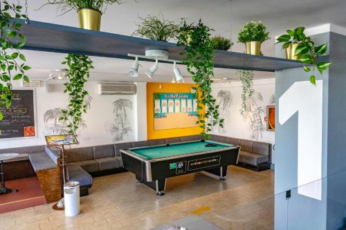 Hotel Morfeo - Young People Hotels biliárdasztala