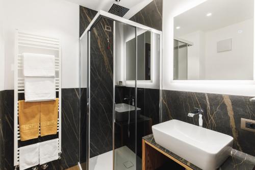 Ένα μπάνιο στο Albergo Centrale