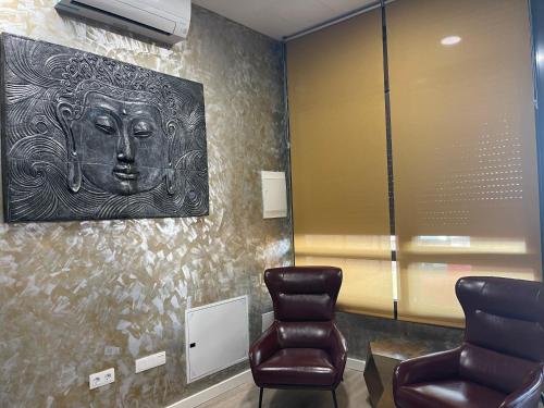 Χώρος καθιστικού στο Espacio Room Fuerteventura