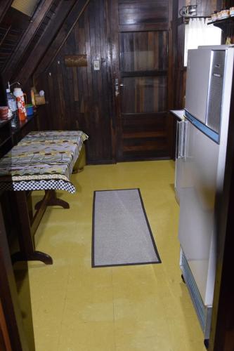 Η κουζίνα ή μικρή κουζίνα στο Recanto Omi