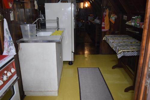 Η κουζίνα ή μικρή κουζίνα στο Recanto Omi