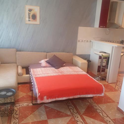 Villa Apartmani Anjaにあるベッド