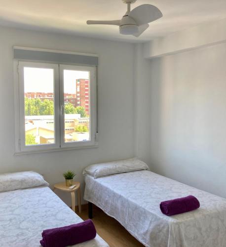 2 baños! Piso grande 100 m2 y Garaje gratis