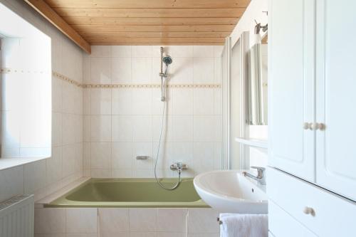 Koupelna v ubytování Gasthof zur Post - Hauserwirt