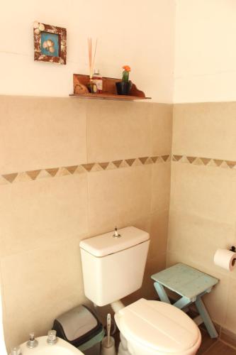 A bathroom at Finca Santa Rita