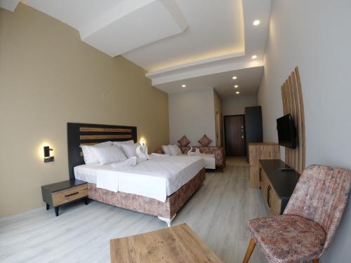 Letto o letti in una camera di Villa Sevilla