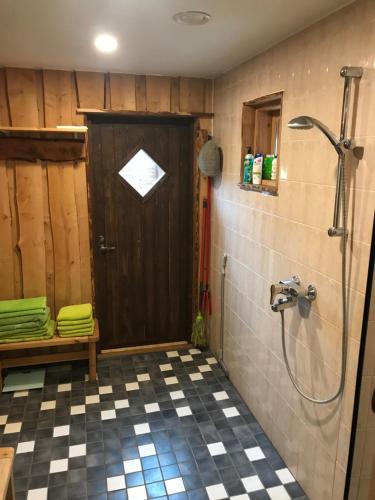 Vonios kambarys apgyvendinimo įstaigoje Nõlva Holiday Home