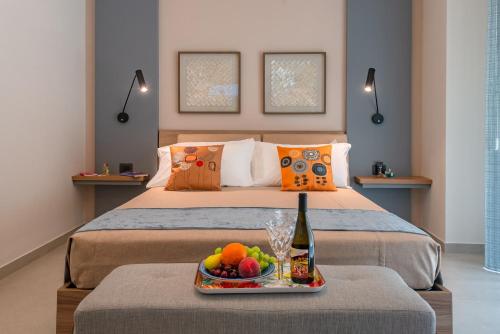Postel nebo postele na pokoji v ubytování Macramè Fazello Rooms