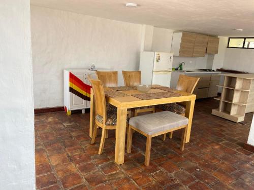 Η κουζίνα ή μικρή κουζίνα στο Casa Hostal Bellavista