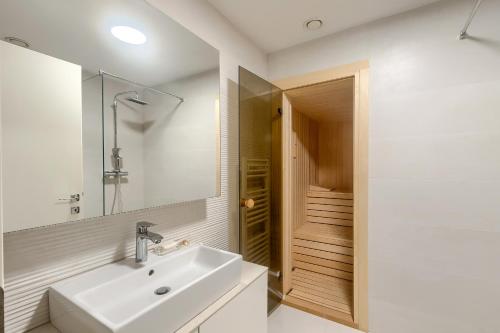 Bilik mandi di Apartment Mademoiselle