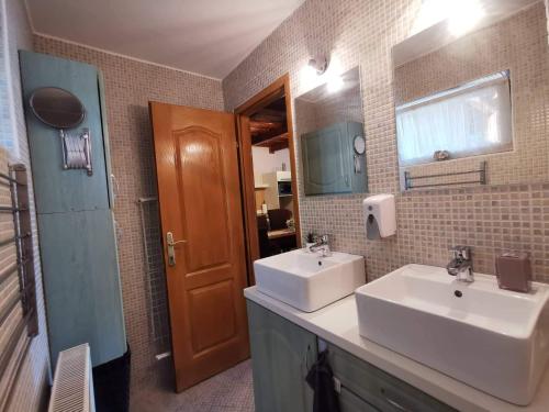 Koupelna v ubytování Garden Vendégház Velence