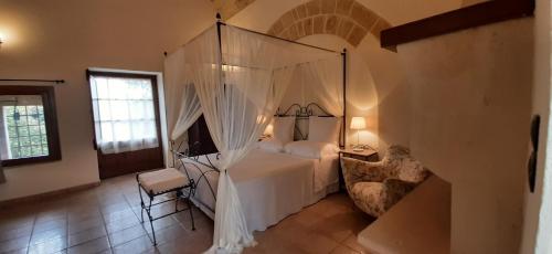 Posteľ alebo postele v izbe v ubytovaní Masseria Pagani