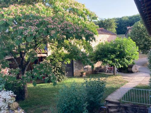 Κήπος έξω από το La Ferme du Paradis