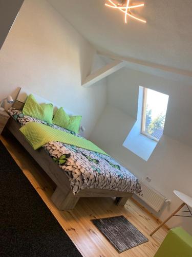Postel nebo postele na pokoji v ubytování Casa Ardeleana