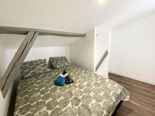 Posteľ alebo postele v izbe v ubytovaní Hypercentre 9 Toulousain appartement climatisé
