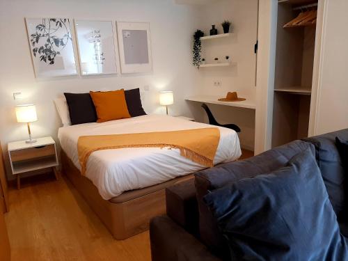 Postel nebo postele na pokoji v ubytování Superb Sea View Flat in Funchal