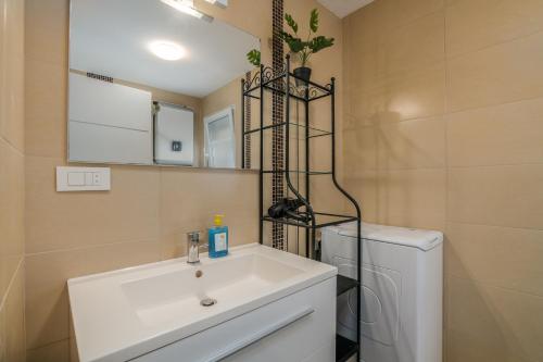 Koupelna v ubytování Apartment Tulipan