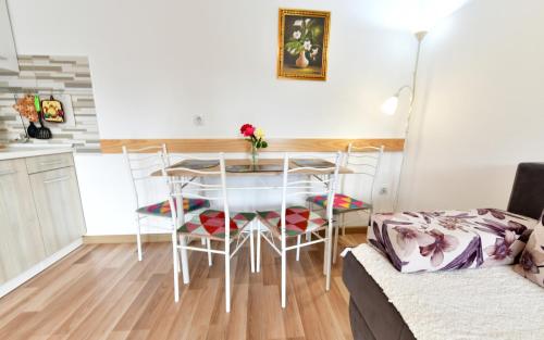 Dapur atau dapur kecil di Apartment Stjepan