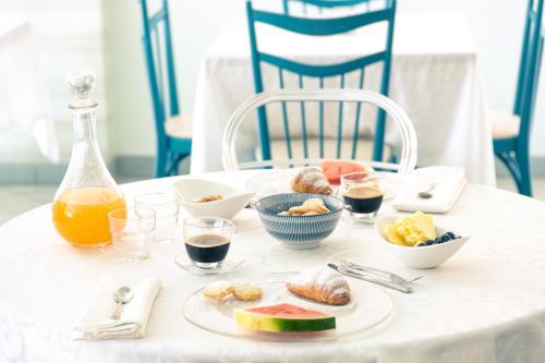 Eten bij of ergens in de buurt van het hotel

